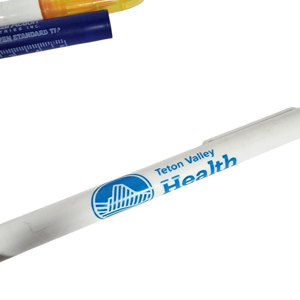 Lot of 9 Promotional Pens Medical Health Pharma & Funny Nurse.‎ Hospital Pens